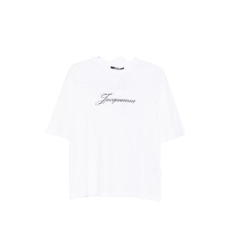 Jacquemus Logo-embroidered T-shirt