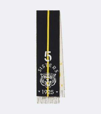 Fendi Bufanda de lana y cachemir reversible