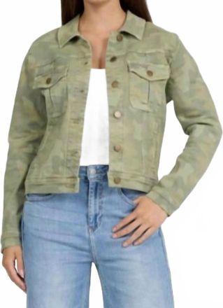 Dear John Denim Ainsley Jacket In Riviera Camo