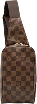 Louis Vuitton Pre-owned Cross Body Bags, female, Brown, Size: ONE SIZE Pre-owned Fabric Crossbody Bag