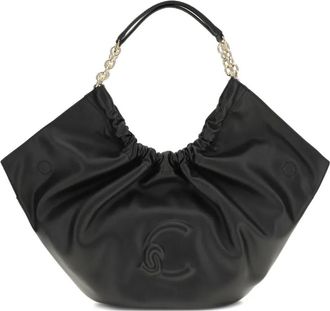 Coccinelle Borsa a spalla Smash media in pelle - Nero