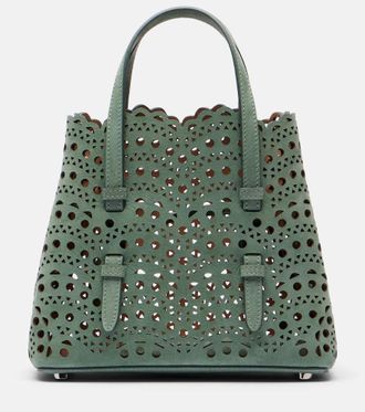 Alaia Ala&iuml;a Mina 20 Small leather tote bag