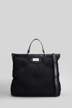 Maison Margiela Glam Slam Tote In Black Polyester