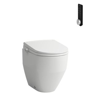 Laufen Inodoro Bid&eacute; Laufen Cleanet Pro Lite De Pie, Sin Reborde De