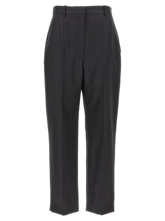 Alexander McQueen Gray Wool Dress Womens Pants