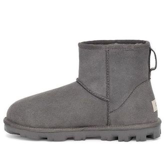 UGG (WMNS) UGG Essential Mini Classic Fleece Lined Gray 1115030-CHRC