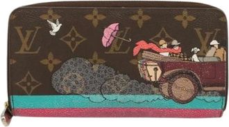Louis Vuitton Pre-owned Wallets, female, Multicolor, Size: ONE SIZE Pre-owned Canvas Wallet