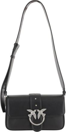 Pinko Shoulder Bags, female, Black, Size: ONE SIZE Love One Mini Slouchy
