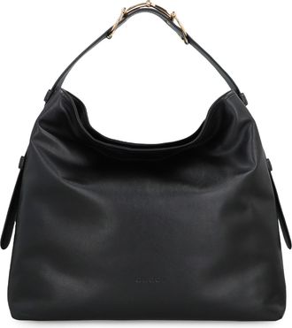 Gucci Womens Tote Bag Beatrix Black Leather
