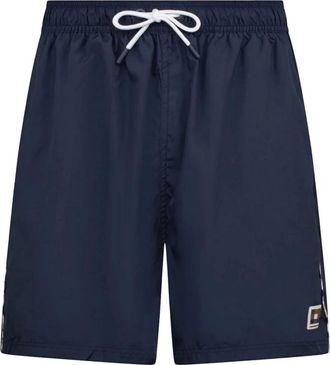 Aquascutum Uomo, Costumi da bagno, Blu, S, new