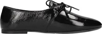 Fabio Rusconi Platte schoenen - Dames - Veterschoenen - Zwart - 39 EU - Leer - Schoenen