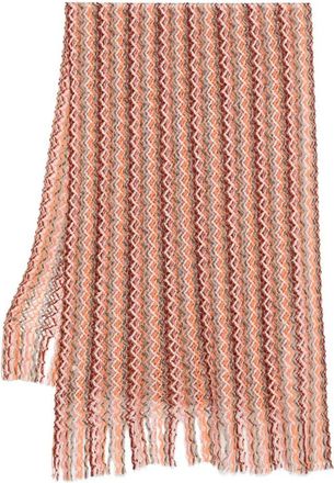 Missoni Zig-Zag Fringed Scarf Accessories