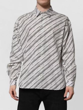 Dolce & Gabbana striped long-sleeve shirt