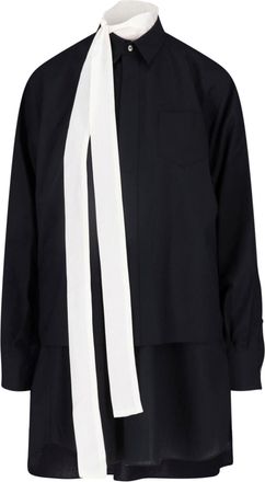 sacai Abito Mini Chemisier