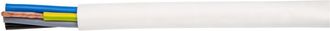 OEM Cable De Taller H05vv-f (owy) 5x2,5 Amarillo Blanco /25m