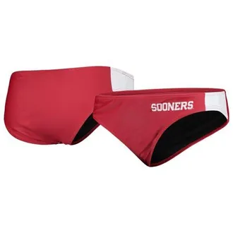 Foco Womens FOCO Crimson Oklahoma Sooners Wordmark Bikini Bottom at Nordstrom, Size Medium