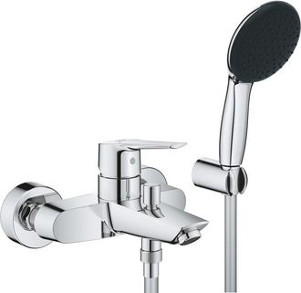 GROHE Quickfix Start - Grifo De Ba&ntilde;era Con Accesorios, Cromo 25283002