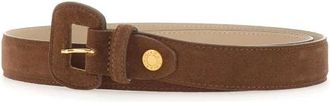 Gianni Chiarini Suede Belt - female - Gianni Chiarini - Belts - Brown - ONE SIZE - Accessories