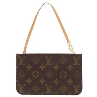 Louis Vuitton Pre-owned Pouch - Dames - Pre-owned - Bruin - Maat: ONE Size