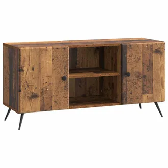 vidaXL Mueble De Tv Madera Envejecida 102 X 34,5 X 50 Cm Vidaxl