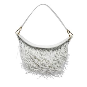 Loewe Pre-owned Hobo Bag - Dames - Vintage Schoudertas - Wit - ONE Size - Leer - Vintage