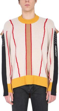AMBUSH Beige Crew Neck Sweater