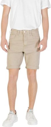 Replay Accessories - Heren - Korte Broeken - Beige - W29 - Korte Broeken