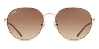 Ray-Ban RB3727D Asian Fit 001/13 Mens Sunglasses Gold Size 57