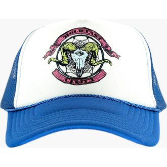 The Celect Hold Fast Trucker Cap in Blue at Nordstrom
