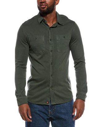 The Normal Brand Lennox Jersey Button Up Shirt
