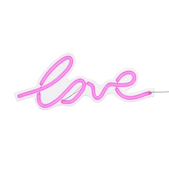 Luca Lighting Luces de hadas rosa h17.5xb1.5xl45cm