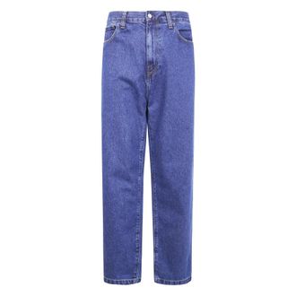 Carhartt Work in Progress Carhartt Wip, Straight Jeans, male, Blue, Size: W34 Classic Landon Pant