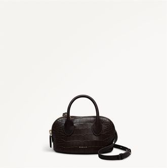 Radley London Dark Oak Micro Ziptop Grab Bag The Muriel AW25 Radley London