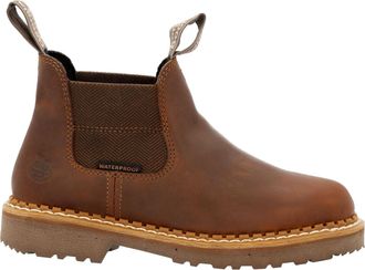 Georgia Boot Georgia Giant Revamp Womens Chelsea Boot brown Size: 5 UK