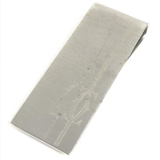 Cartier Silver Stainless Steel Money Clip (Pre-Owned)