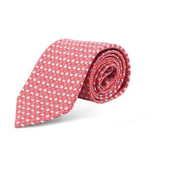 Ferragamo Heren, Accessoires, Rood, Maat: ONE Size Zijde