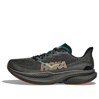 Hoka One One Mach 6 Black Electric Tangerine 1147790-BKLC