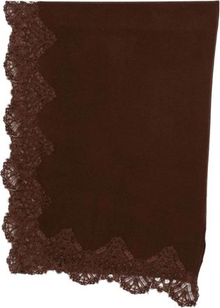 Ermanno Scervino Cashmere Stole - Dames - Sjaals - Bruin - ONE Size - Kasjmier - Accessoires
