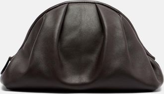 The Row Charlotte Small leather clutch