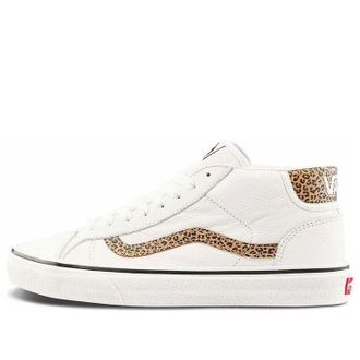 Vans General Mid Skool Skate shoes White Brown VN0A3TKF912