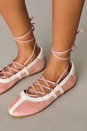 Cecelia New York Willa Lace-Up Flats