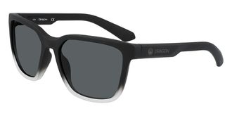 Dragon Dragon DR BURGEE LL 009 Mens Sunglasses Black Size 57