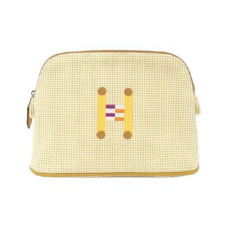 Herm&egrave;s Canvas Pouch (Pre-Owned)