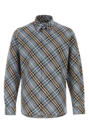 Burberry Embroidered Poplin Shirt