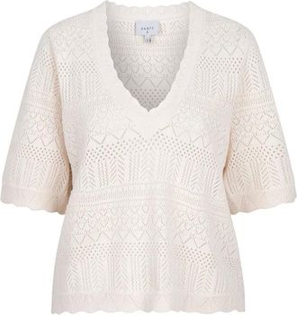 Dante6 Dames, Truien, Beige, Maat: XS Katoen