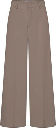 Rossi Pantaloni Ivon a gamba larga - - Trousers - Donna - Marrone - L