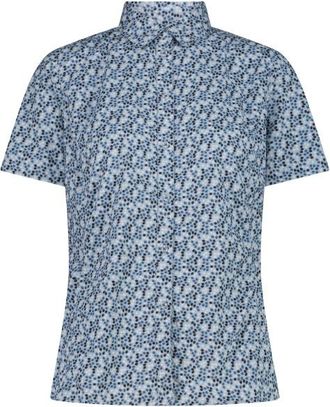 F.lli Campagnolo Shortsleeve Shirt with Pattern Bluse f&uuml;r Damen | grau