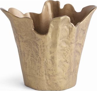 Napa Home & Garden Garin Gold Aluminum Decorative Vase at Nordstrom