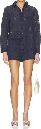 Heartloom Gia Two Piece Set In Navy