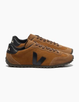 Veja Mens VEJA GT SUEDE TRAINER COGNAC BLACK - Brown - Size: 11